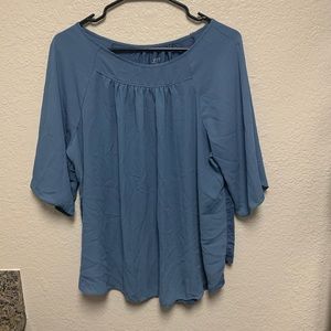 Blue LOFT top